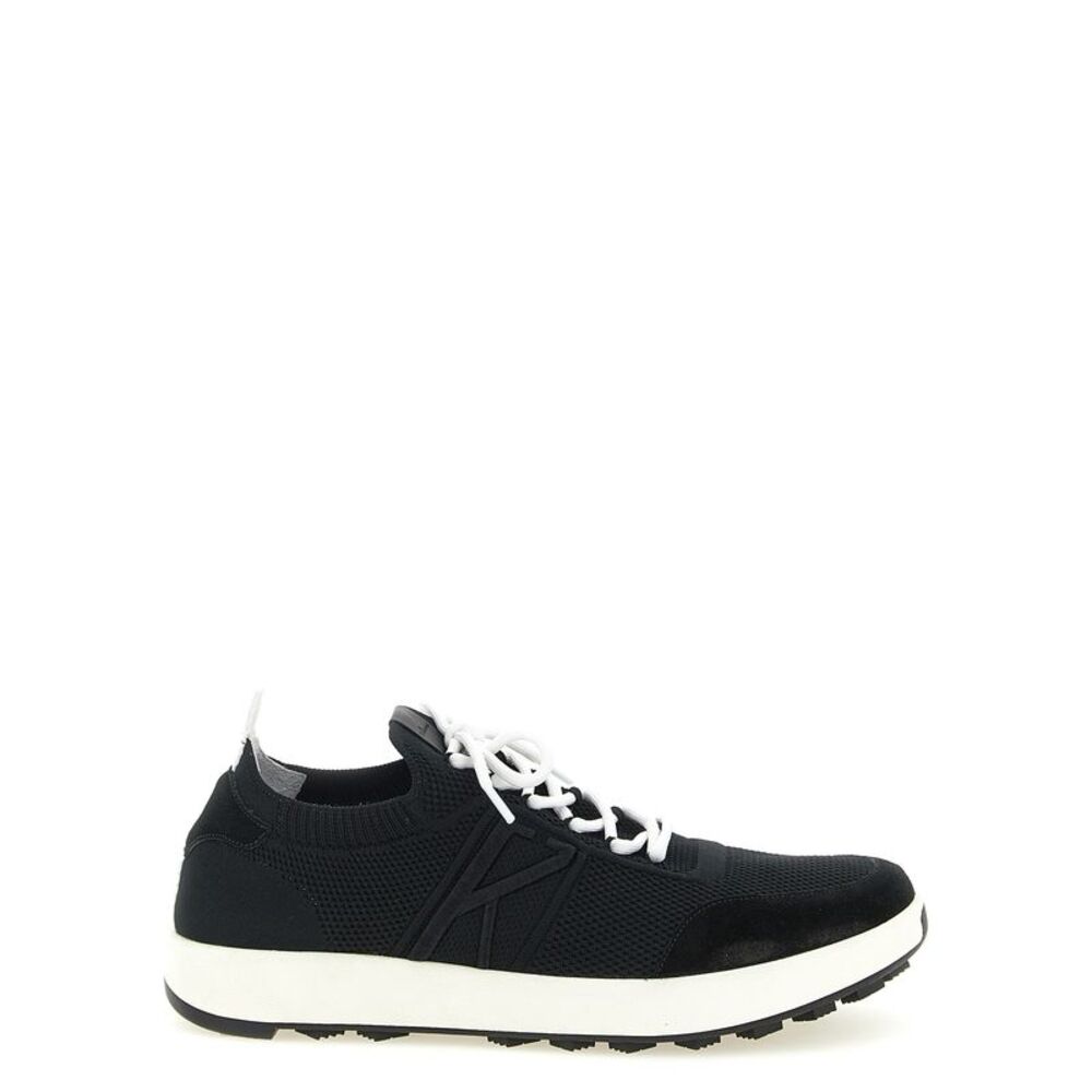 Kiton Men Technical Cotton Sneakers